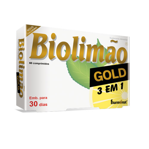 Biolimão Gold 3 em 1 60 comprimidos - Fharmonat