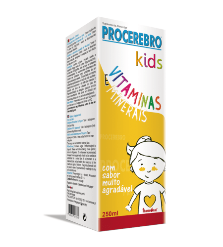 Procerebro Kids Vitaminas e Minerais 250 ml - Fharmonat