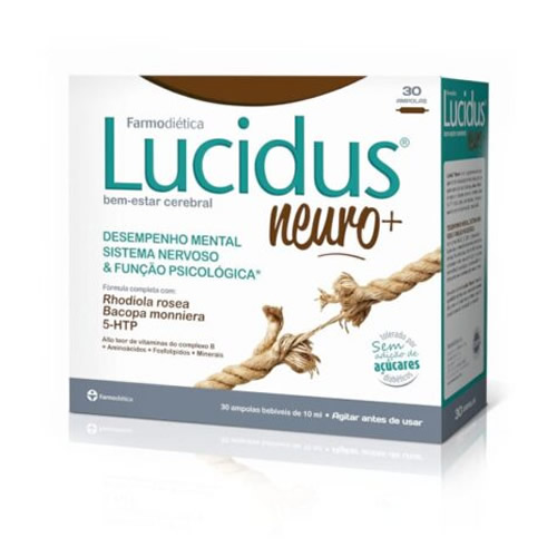 Lucidus Neuro+ 30 Ampolas - Farmodiética