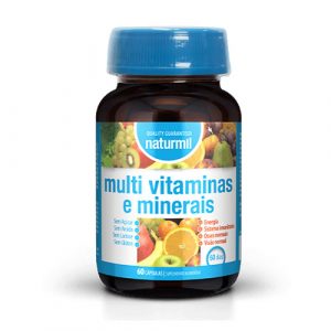 Multivitaminas e minerais 60 Cápsulas - Naturmil