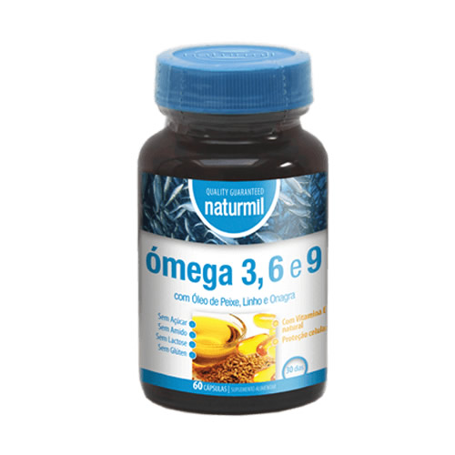 Omega 3, 6 e 9 60 cápsulas - Naturmil
