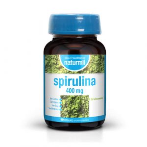 Spirulina 400 mg 90 Cápsulas – Naturmil