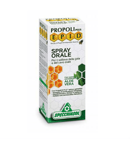 PROPOLI PLUS EPID SPRAY ORAL ALOE 15 ML – Specchiasol