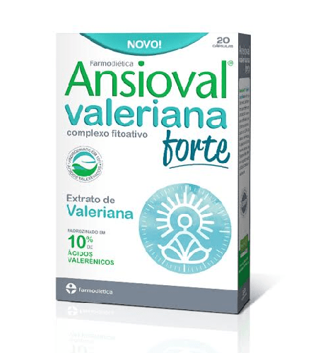 ANSIOVAL VALERIANA Forte 20 Cápsulas – Farmodietica