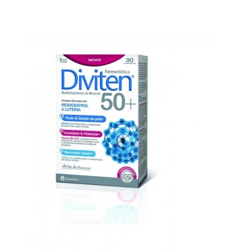 DIVITEN 50+ 30 Comprimidos – Farmodietica