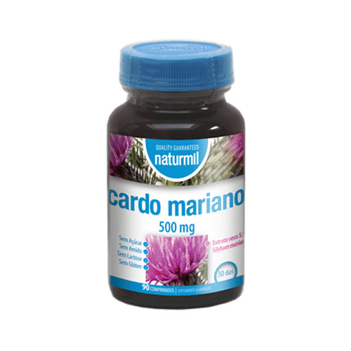 Cardo Mariano 500 mg 90 comprimidos - Naturmil