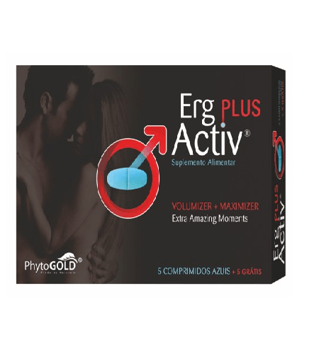 ERG ACTIV PLUS 5 Comprimidos + 5 de Oferta - PhytoGold