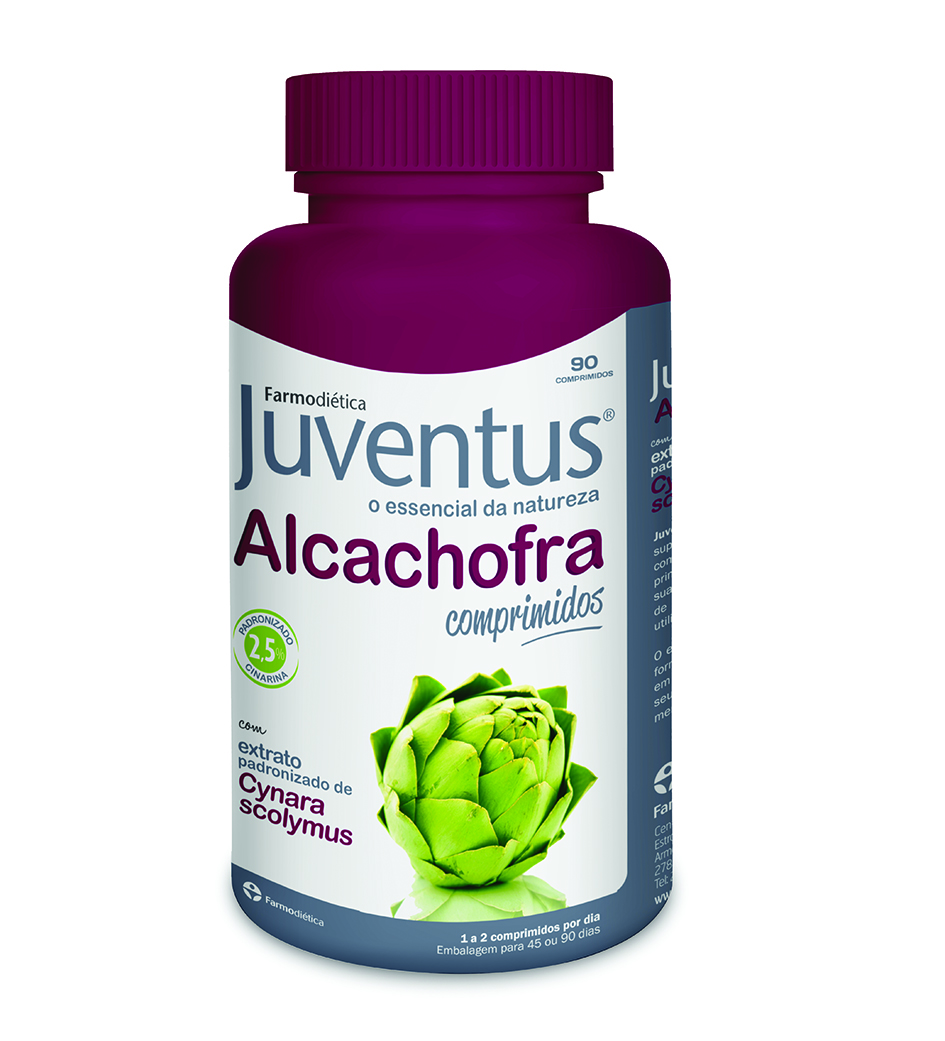 ALCACHOFRA JUVENTUS 90 Comprimidos – Farmodietica