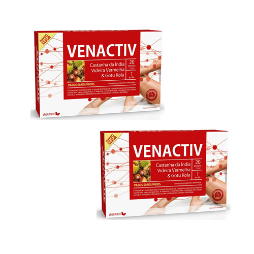 Venactiv 20 Ampolas Pack 2 Unidades – Dietmed