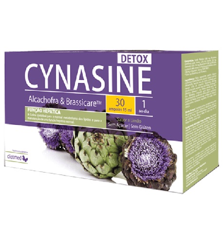Cynasine Detox 30 ampolas - Dietmed 