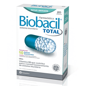 Biobacil Total 20 Cápsulas – Farmodiética