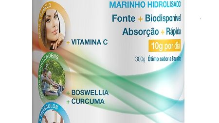 Colagénio Marinho Hidrolisado 300g - Phytogold