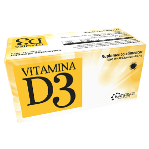 Vitamina D3 5000Ul  90 Cápsulas – Natiris