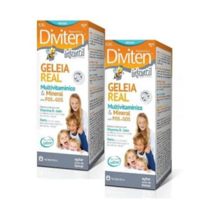 Diviten Infantil Geleia Real 300ml Pack 2 unidades - Farmodietica