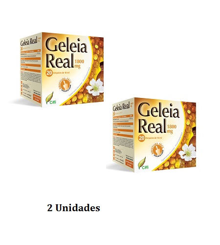 Geleia Real 20 Ampolas Pack 2 Unidades - CHI