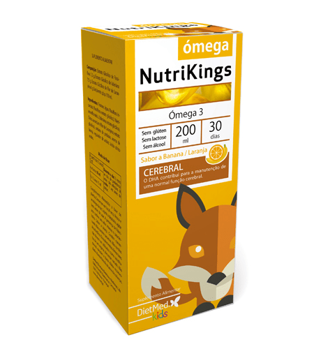 NUTRIKINGS OMEGA Xarope 200ml Dietmed - Naturalmente