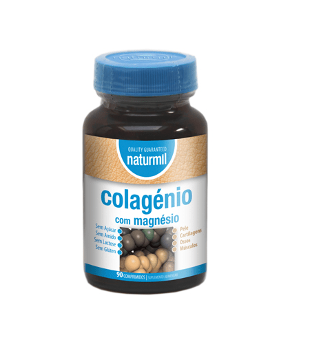 Colagénio com Magnésio 90 Comprimidos – Naturmil