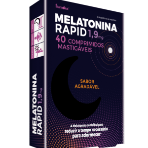 Melatonina Rapid 40 Comprimidos mastigáveis - Fharmonat