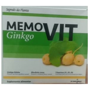 MEMOVIT Ginkgo 30 Ampolas - Segredo da Planta