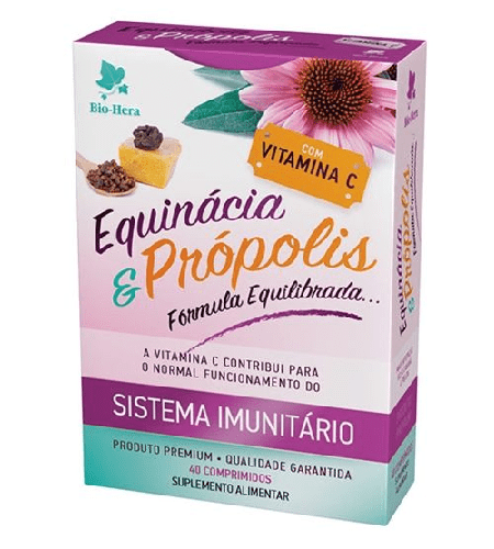 EQUINACIA & PROPOLIS 40 Comprimidos - Bio-Hera EQUINACIA & PROPOLIS 40 Comprimidos - Bio-Hera