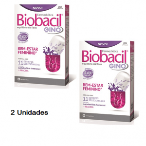 Biobacil Gino 20 Cápsulas Pack 2 Unidades - Farmodietica