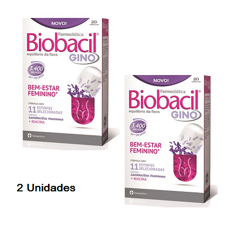 Biobacil Gino 20 Cápsulas Pack 2 Unidades - Farmodietica