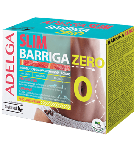 AdelgaSlim Barriga Zero 30 Cápsulas - Dietmed
