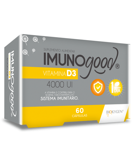 Imunogood Vitamina D3 60 Cápsulas Fharmonat