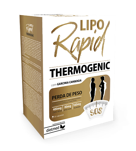 Liporapid Thermogenic 30 Cápsulas - Dietmed