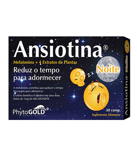 Ansiotina Noite 30 Comprimidos - Phytogold