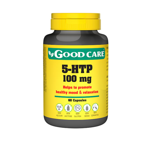 5-HTP 100mg Good Care 60 Capsulas – Calêndula