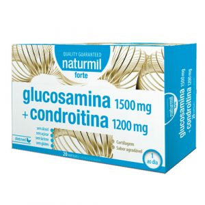 Glucosamina + Condroitina 20 Ampolas – Naturmil