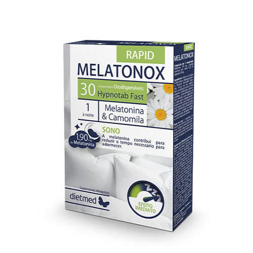 Melatonox Rapid 30 Comprimidos Orodispersíveis – Dietmed