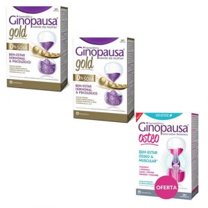 Ginopausa Gold Pack 2 + Oferta Osteo