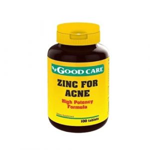 Zinco para acne 100 comprimidos – Good Care