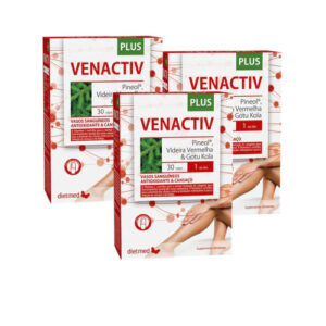 Venactiv Plus 30 Cápsulas Pack 3 unidades - Dietmed